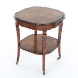 Century Furniture Cheshire Side Table – This Side Tables Top Features Notra Crotch Satinwood And