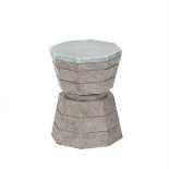 Tracey Boyd Precast Barrista Stool Blue Top MSRP £174