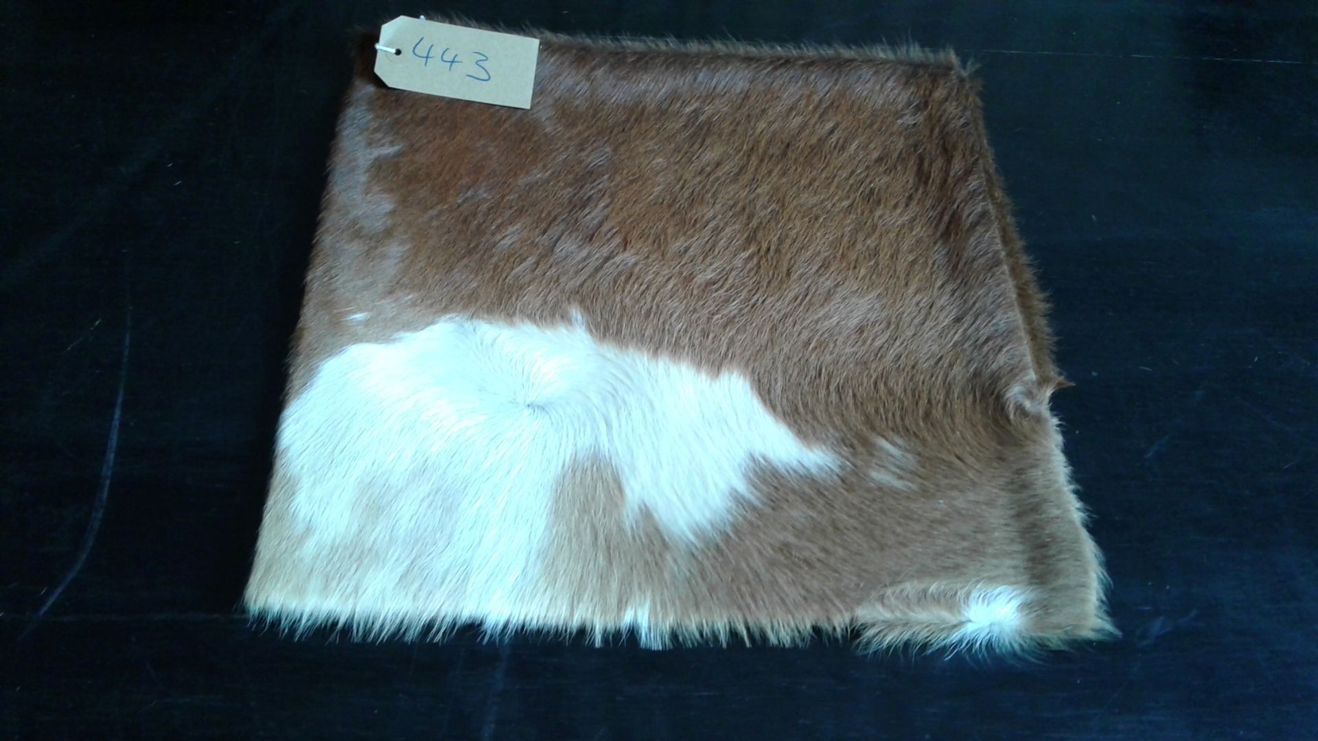 Cowhide Leather Cushion 100% Natural Hide Handmade Cover (Style PR429 x1) 35cm RRP £120