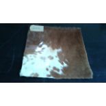 Cowhide Leather Cushion 100% Natural Hide Handmade Cover (Style PR428 x1) 35cm RRP £120