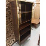 Silhouette Bookcase Smoked Eucalyptus A Sophisticated Bookcase Crafted From A Solid Wooden Frame