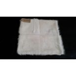 Cowhide Leather Cushion 100% Natural Hide Handmade Cover (Style PR438 x1) 35cm RRP £120