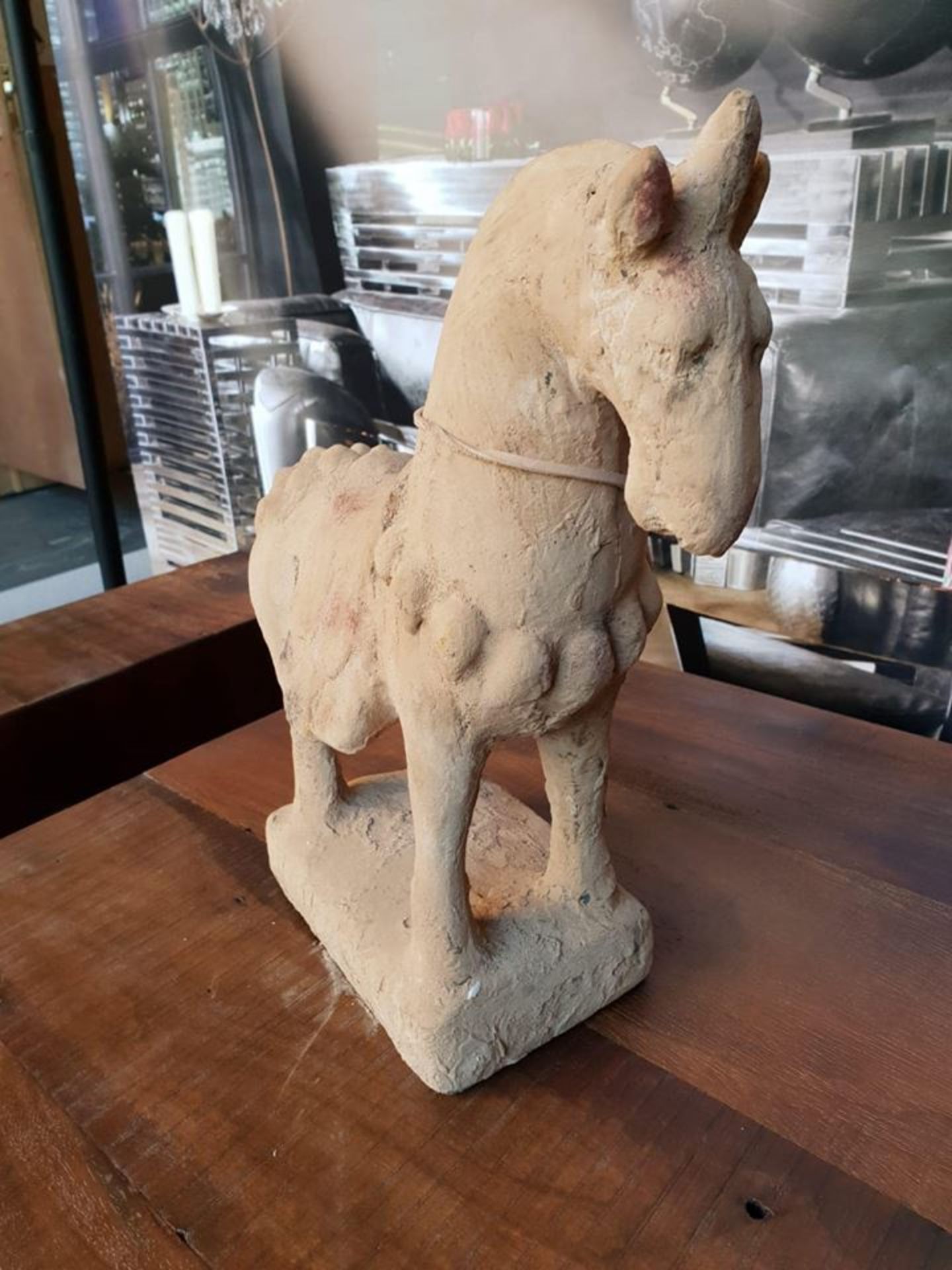 Chinese Horse Sculpture Objets d'Art Decorative Accessories