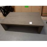 Portrait Coffee Table Grey The Sandshore Collection Is Made From Solid Oak And Has Been Bleached