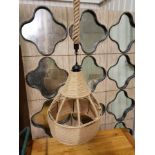 Creative Hemp Rope Pendant Hive 125 x 33cm Diameter