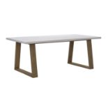 Valencia Dining Table Bring The Beauty Of Contemporary, Scandinavian Design To Your Home In Pale