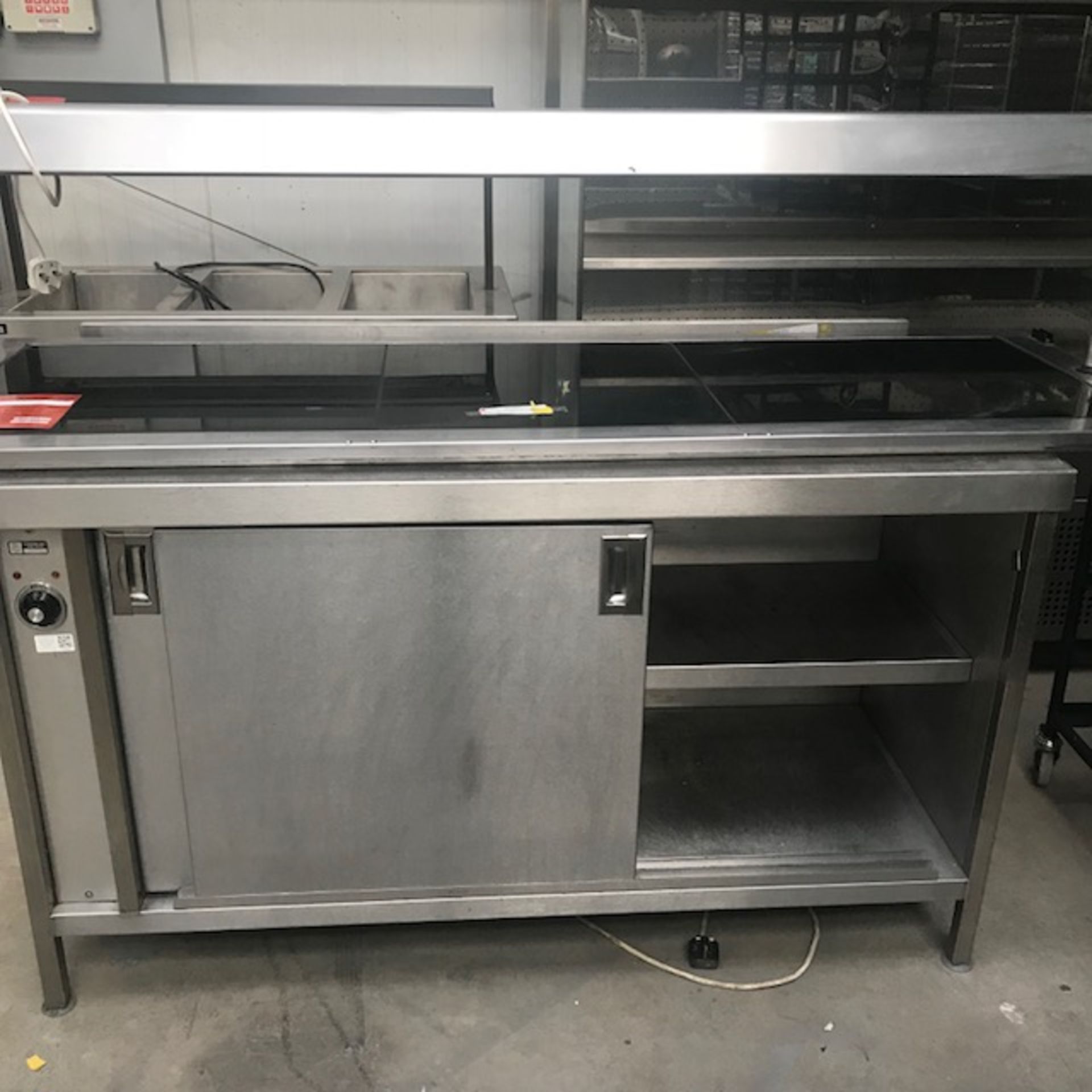 Hot Cupboard Hot Cupboard Stainless Steel Hot Cupboard Hot cupboard with stainless steel sliding - Image 2 of 2