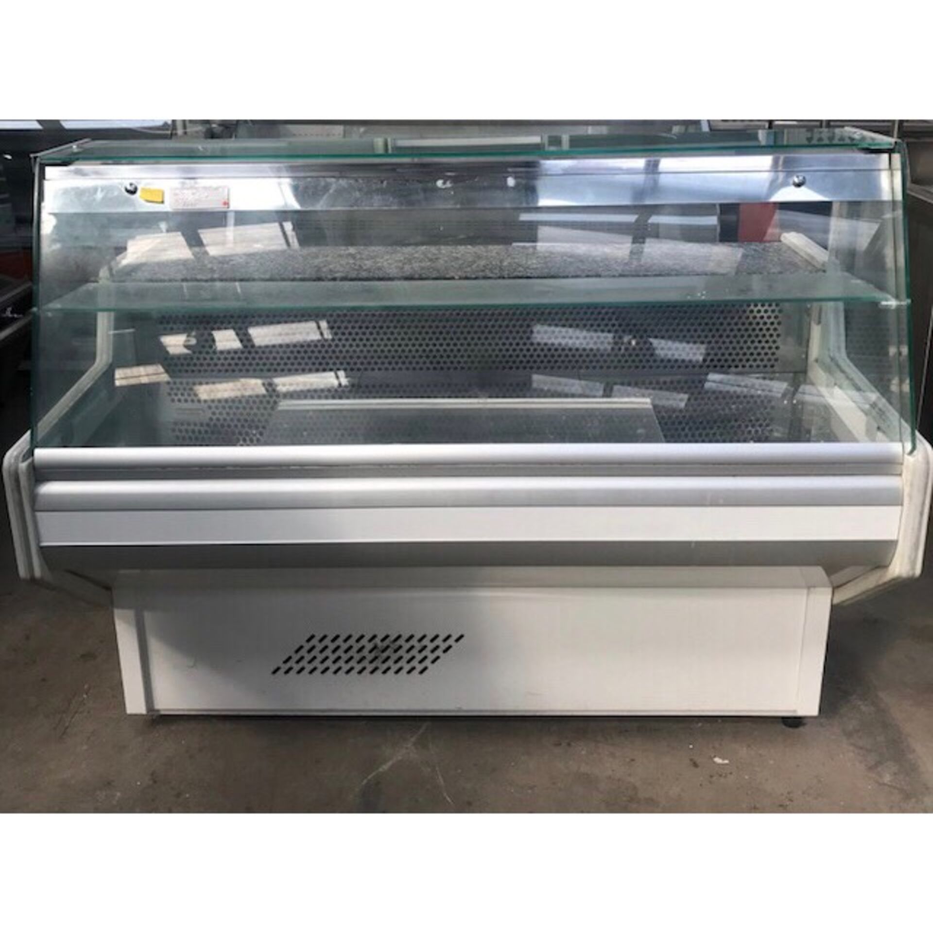 MAWI MPS WCH1 Refrigerated serve over counter Glass fronted serve over counter with 2 door under