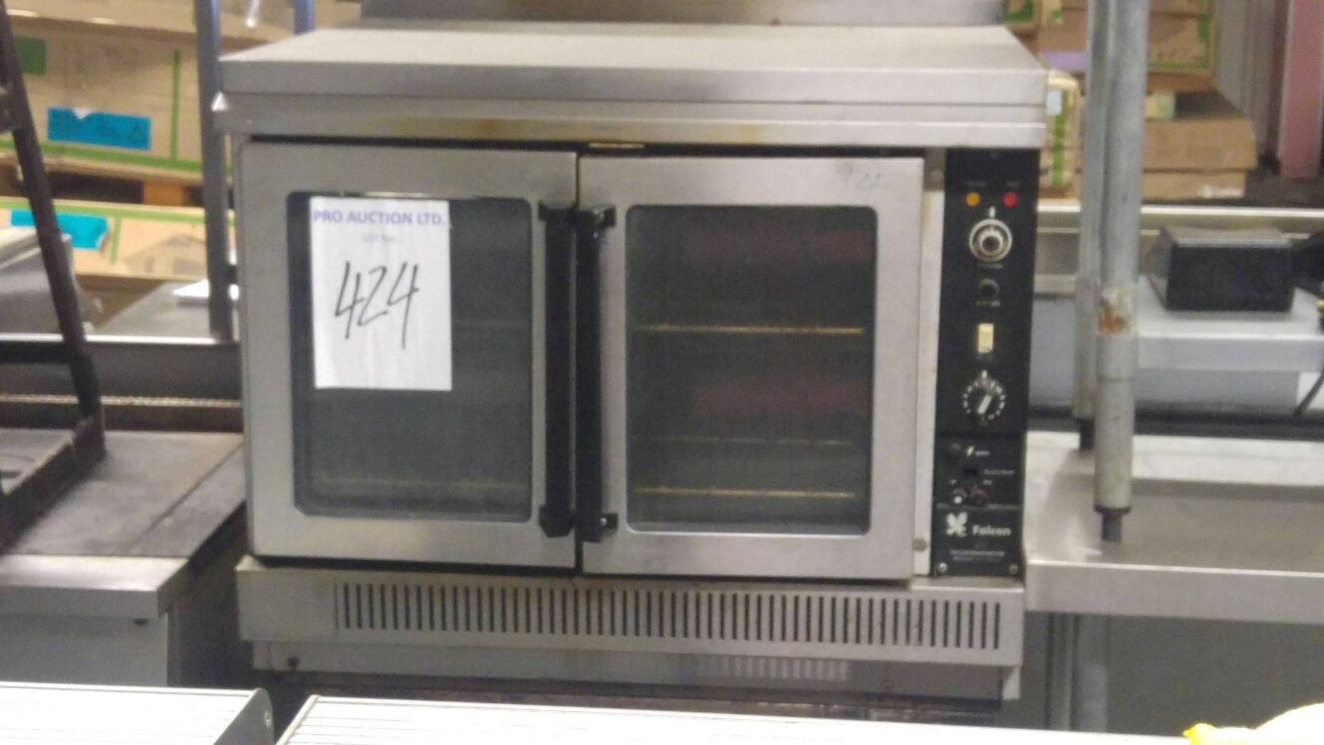 Falcon double stack convection oven G1112 2 tier Gas Convection Oven Falcon gas ovens with fan