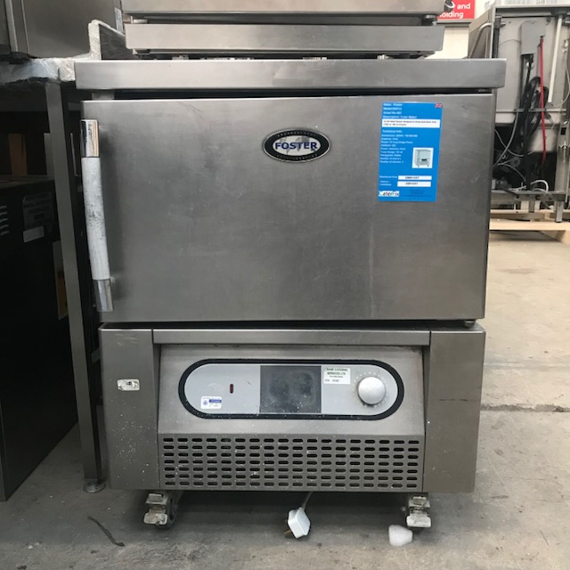 Foster BSF11 11 KG Blast Freezer 11 KG blast freezer designed to bring food down from +70C to -!8C