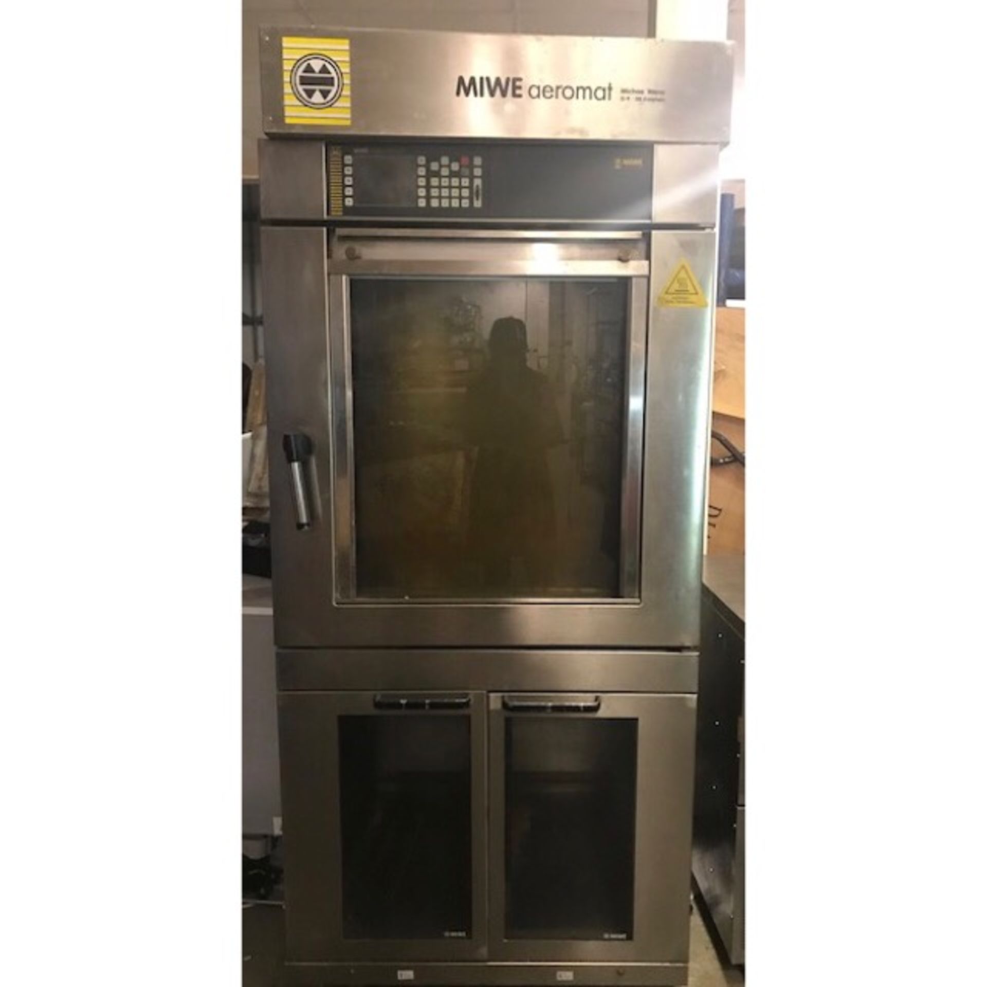 MIWE Aeromat Convection Baking Oven two section Convection Baking Oven: Universal oven " MIWE