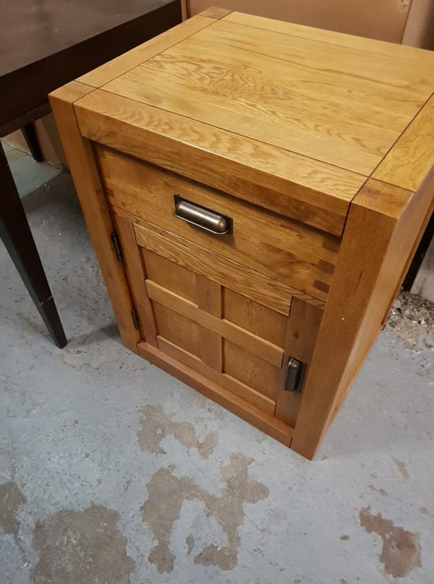 Cabinets - Montana Solid Oak Cupboard Right Hand Facing A Contemporary Masculine Design, Inspired By