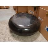 Coffee Table Marble Round Coffee Table Black Honed Marble 120 x 120 x 42cm RRP £2205 ( Location