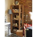 Bookcase - Marbello Single Bookcase Rustic Wood A Simple Yet Elegant Bookcase Of Solid