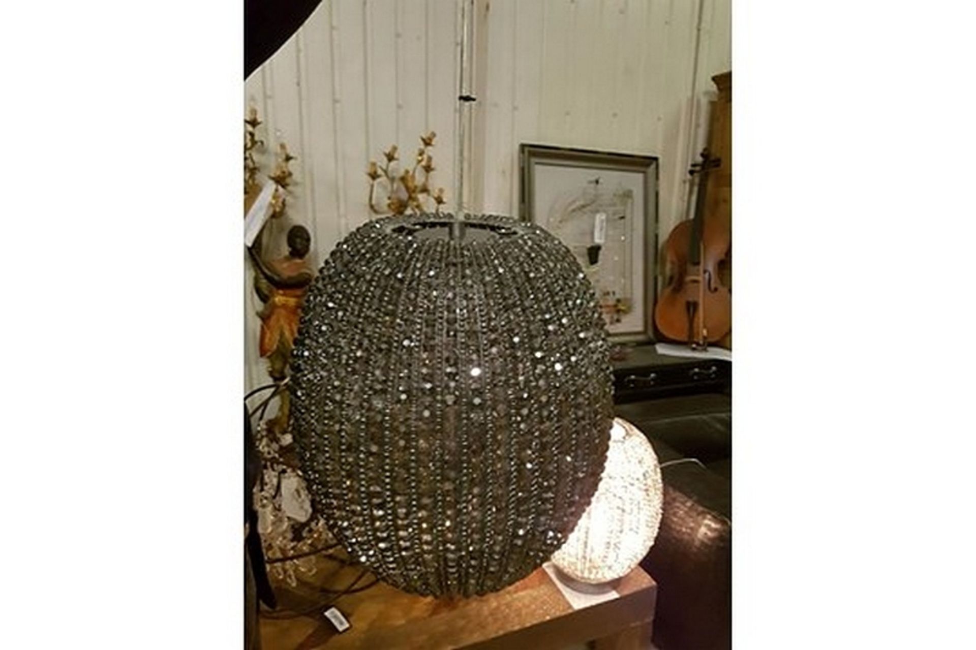 Lighting - Polaris Crystal Pendant Light Large 45cm ( Location A7 -185)