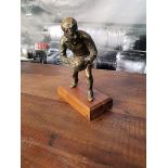 Sculpture - Bronzed Resin Sport Man RS-08 Objets d'Art Decorative Accessories Carton 26 x 20 x