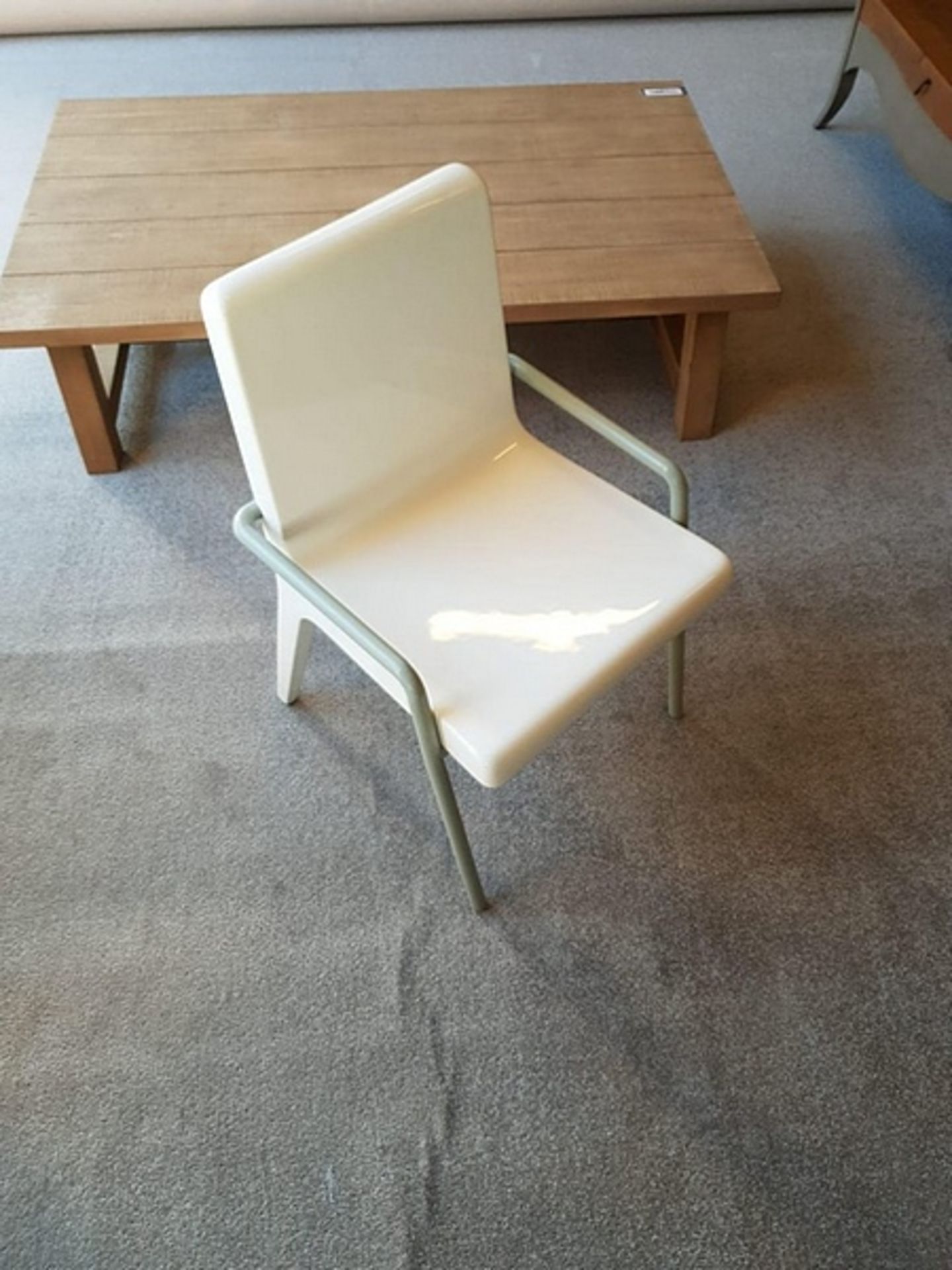 Chair - Boyd Eden Chair Sleek And Shapely, This Eye-Catching Chair Features A Fiberglass Shell And A