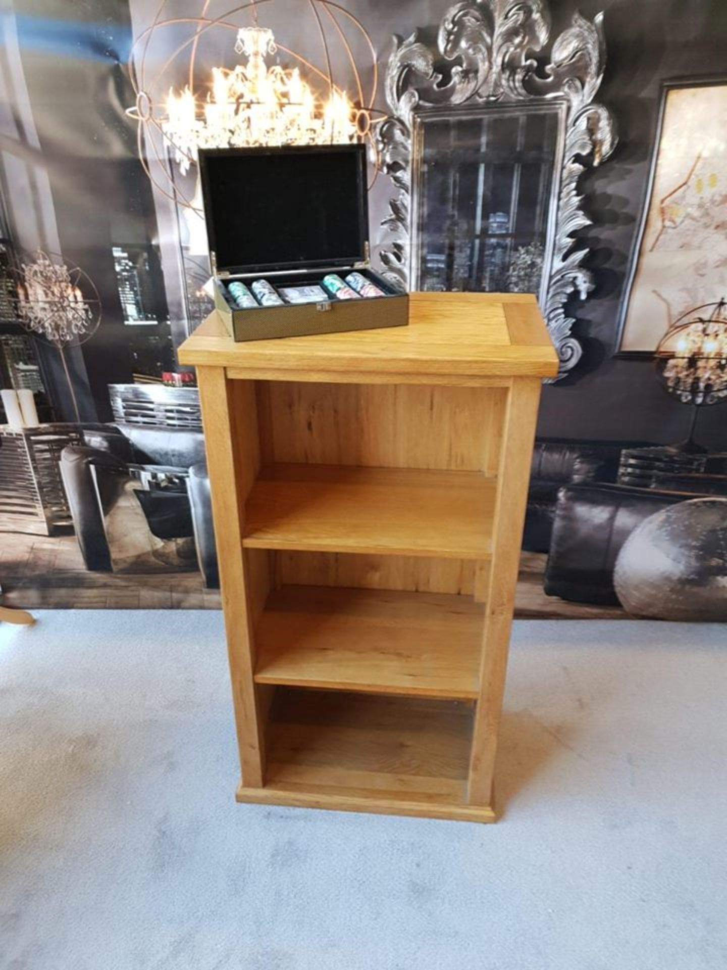 Bookcase - Wentworth Bookcase Crafted Using Hand Selected Solid Oak Wood And Hand Distressed - Image 3 of 3