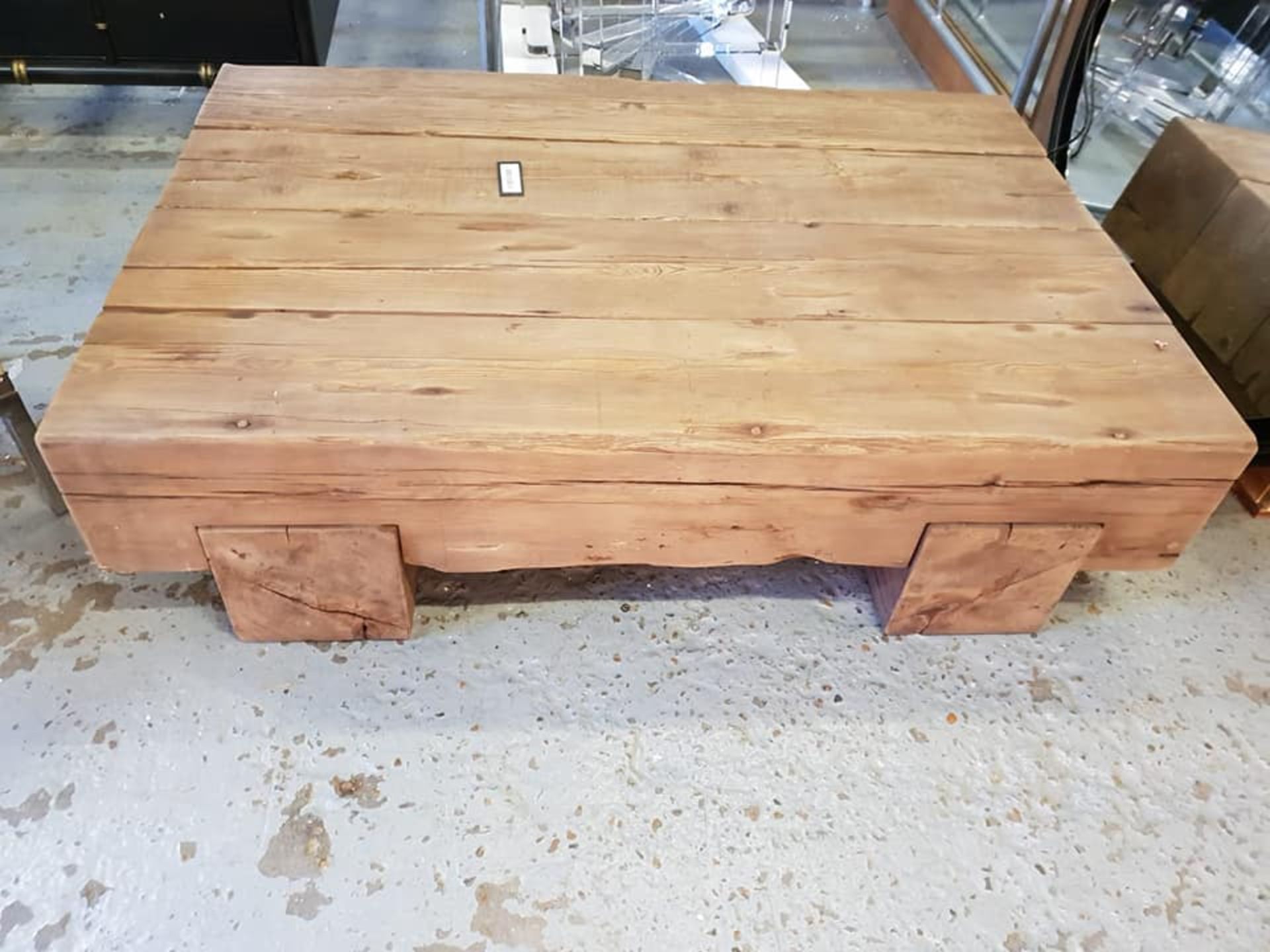 Coffee Table Kitkat Coffee Table Genuine English Reclaimed Timber Sourced From The Woods Of England, - Image 6 of 6