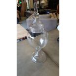 Glass Dispenser Apothecary Jar RRP £240