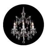 Lighting - Crystal Reflexion Wall Sconce (UK) Elaborate And Romantic Features Are Starkly Contrasted