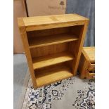 Bookcase - Montana Oak Book Case Inspired By The 20th Century. Halo Ensures That Every Piece Of