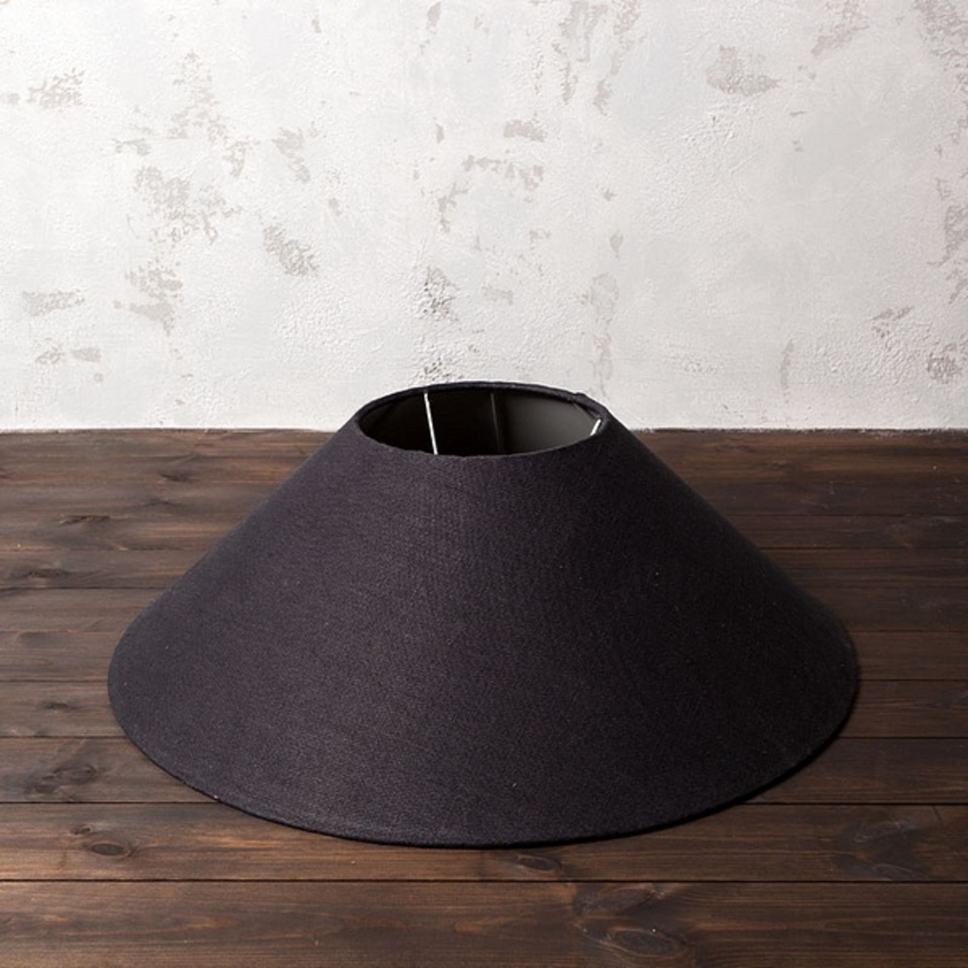 Lighting - Coolie Shade Hemp Charcoal 75 5 x 75 5 x 26cmThe Rounded Shape And Opal Interiors OfThese