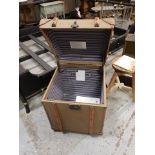 Globetrekker Trunk Lamp Table Worn Marquee RRP £1200