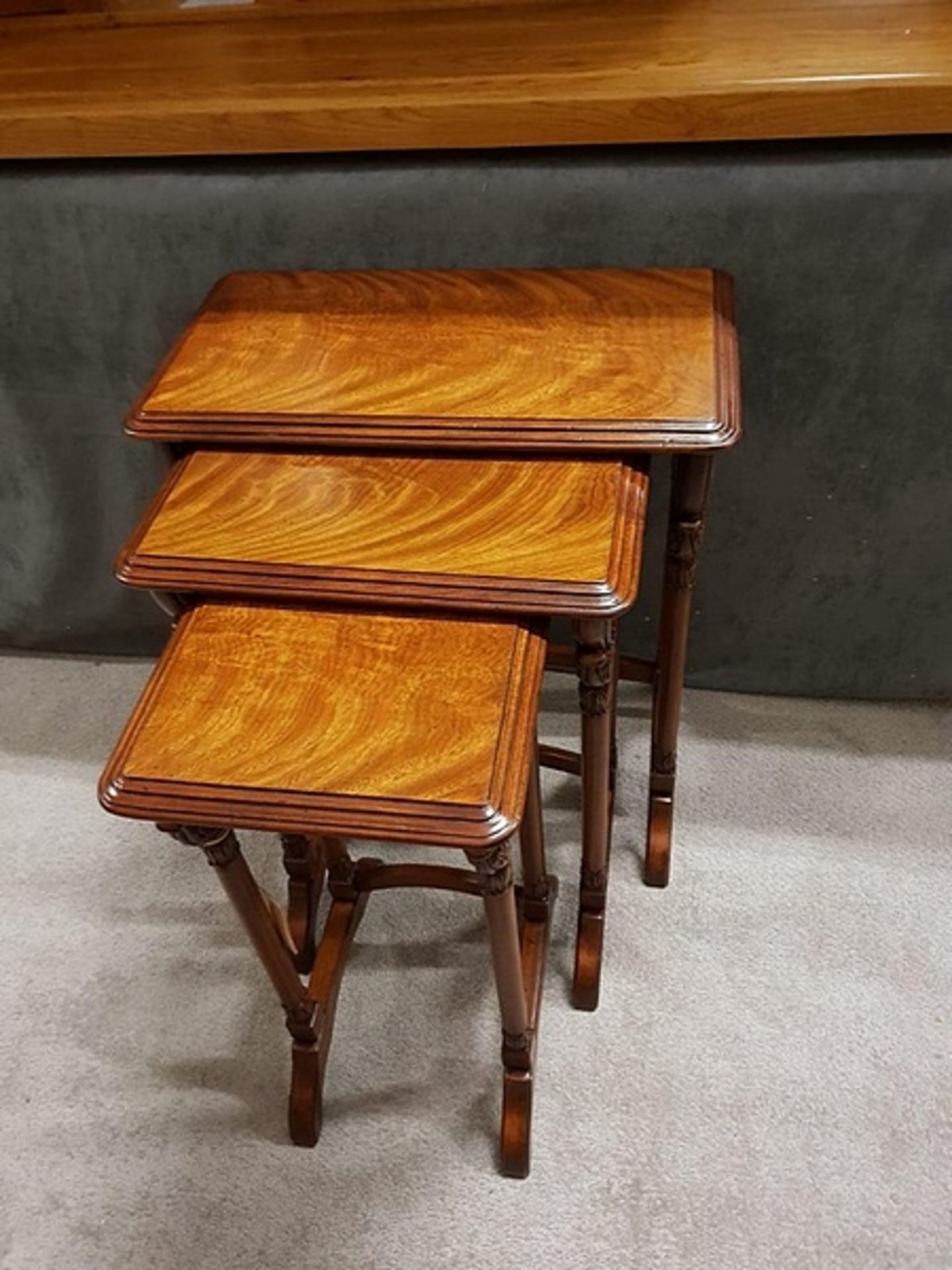 Tables - Century Furniture Manor Nesting Tables These Three Nesting Tables Feature Rectangular
