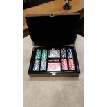 Las Vegas Executive Poker set in Presentation Case