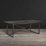 Axel MK2 Dining Table Reclaimed From Weather-Beaten Fishing Boats The Axel Range Combines Old