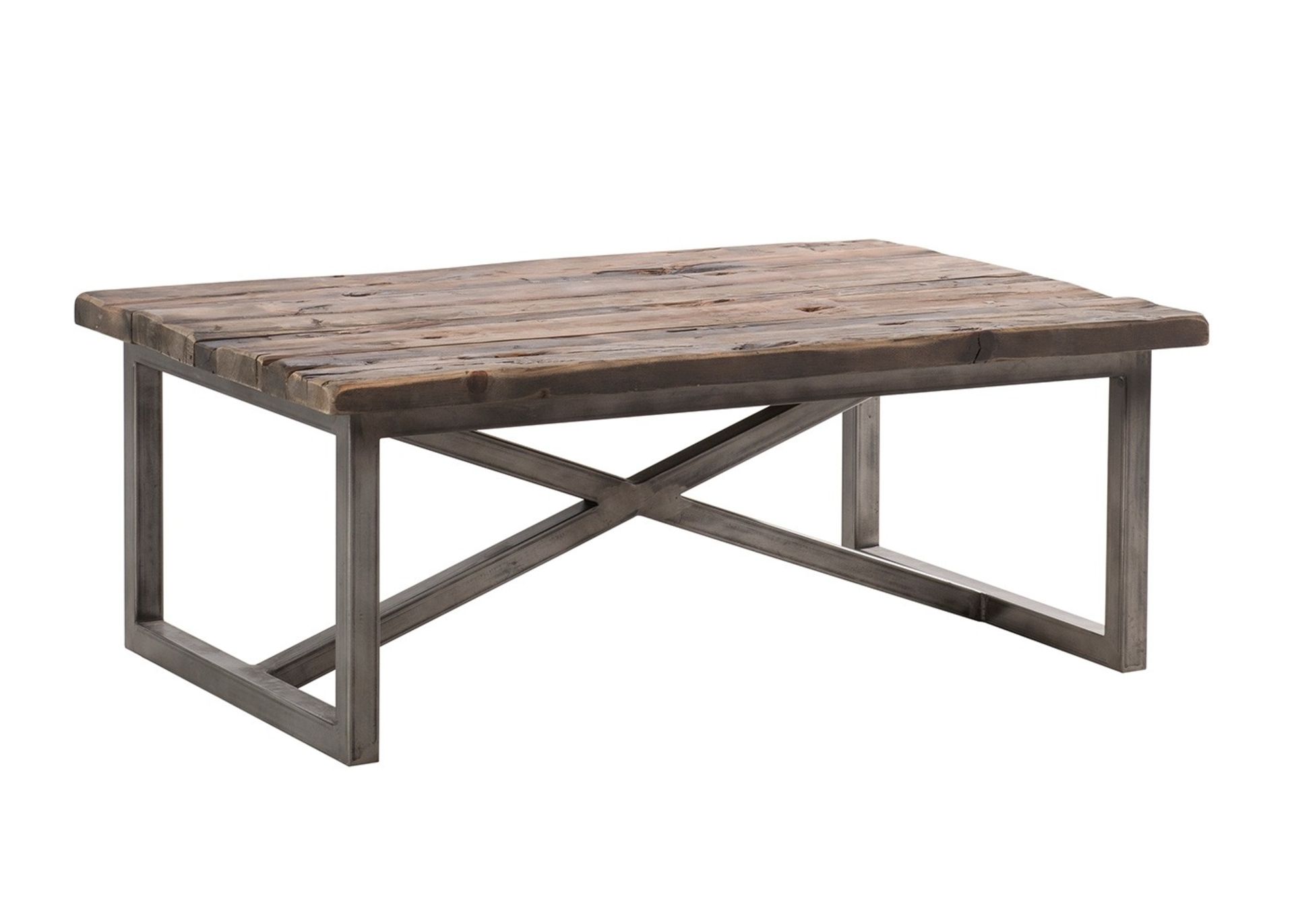 Axel Mk2 Reclaimed Wood Coffee Table Sassafras Reclaimed Wood The Axel Range Crosses Old World And - Image 2 of 2