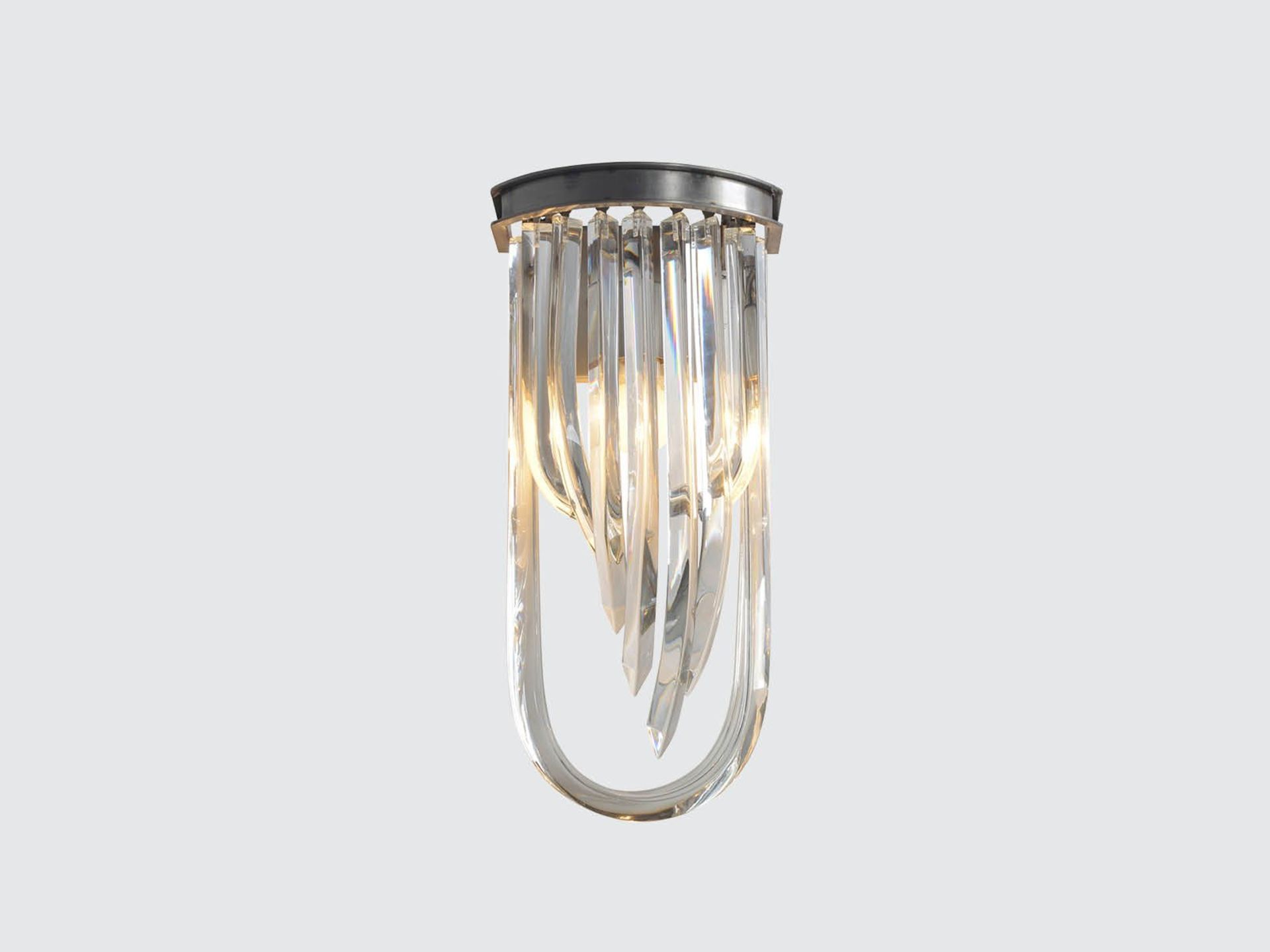 Crossglass Sconce (UK) Inspired By Late 20th Century Italian Design, The Crossglass Sconce