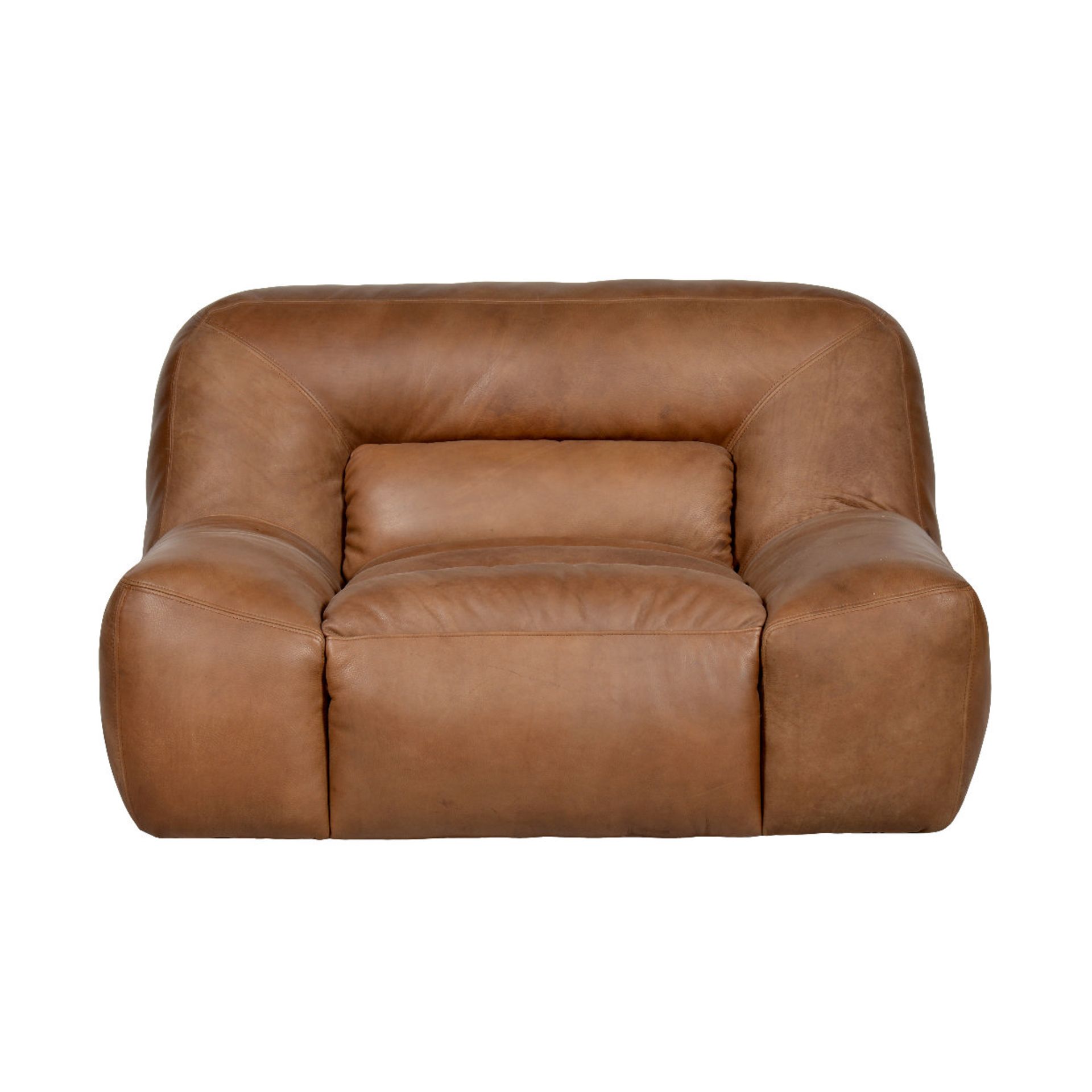 Bendum Sofa 1 Seater Savage Leather The Michelin Man, Or Bibendum As He Is Known, Is The Inspiration - Image 2 of 2
