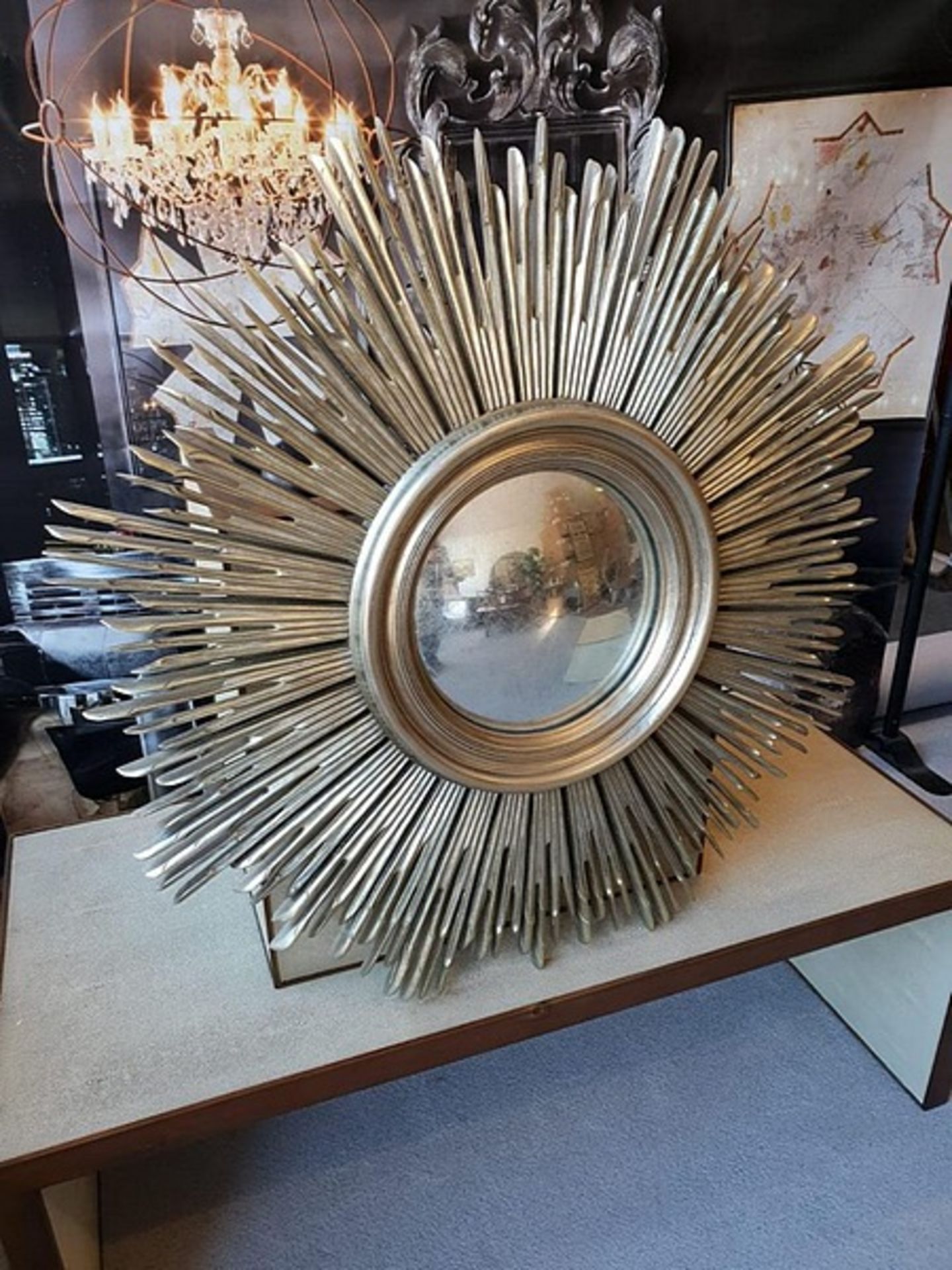 Collin Decorative Wall Mirror A Beautiful Sundeck That Adorns Its Place In Both The Hall And