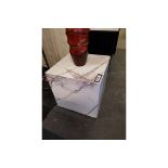 Apollo Moonstone Side Table Alabaster 50 x 50 x 50 cm RRP £1360