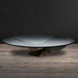 Junk Art Propeller Round Coffee Table The Distinctive Junk Art Propeller Coffee Table Is Handcrafted
