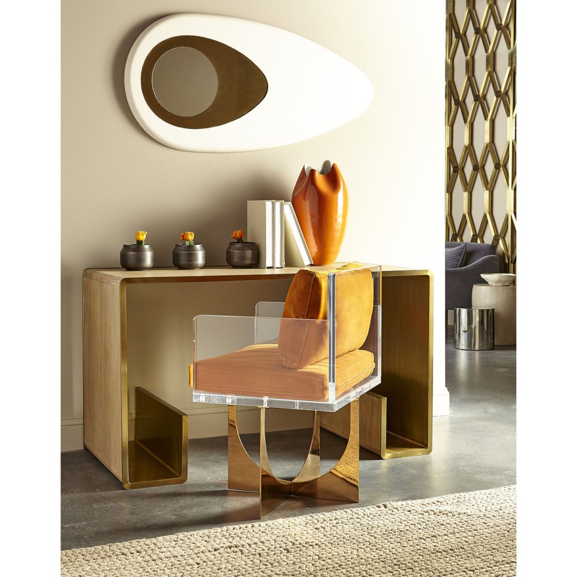 Kelly Hoppen Degas Desk A Unique Piece That Showcases Kelly’s Love For Bold Design Statements And