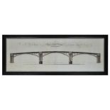 Artline Architectural London Bridge Large – Natural Solid Oak With Black Finish Tempered Glass 234.5