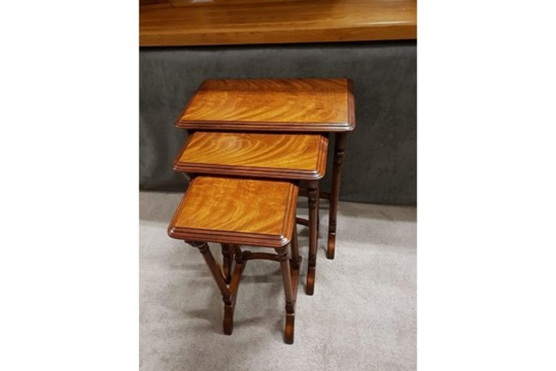 Tables - Century Furniture Manor Nesting Tables These Three Nesting Tables Feature Rectangular