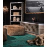 Castaway Metal Media Unit Dare Your Senses With The New Castaway Collection, Pairing Brushed