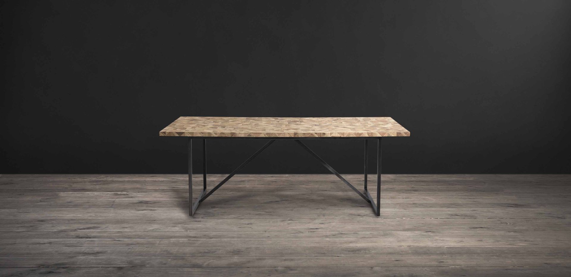 Vestige Classic Dining Table “A modern take on old timber” A classic vintage material is given a - Image 2 of 2