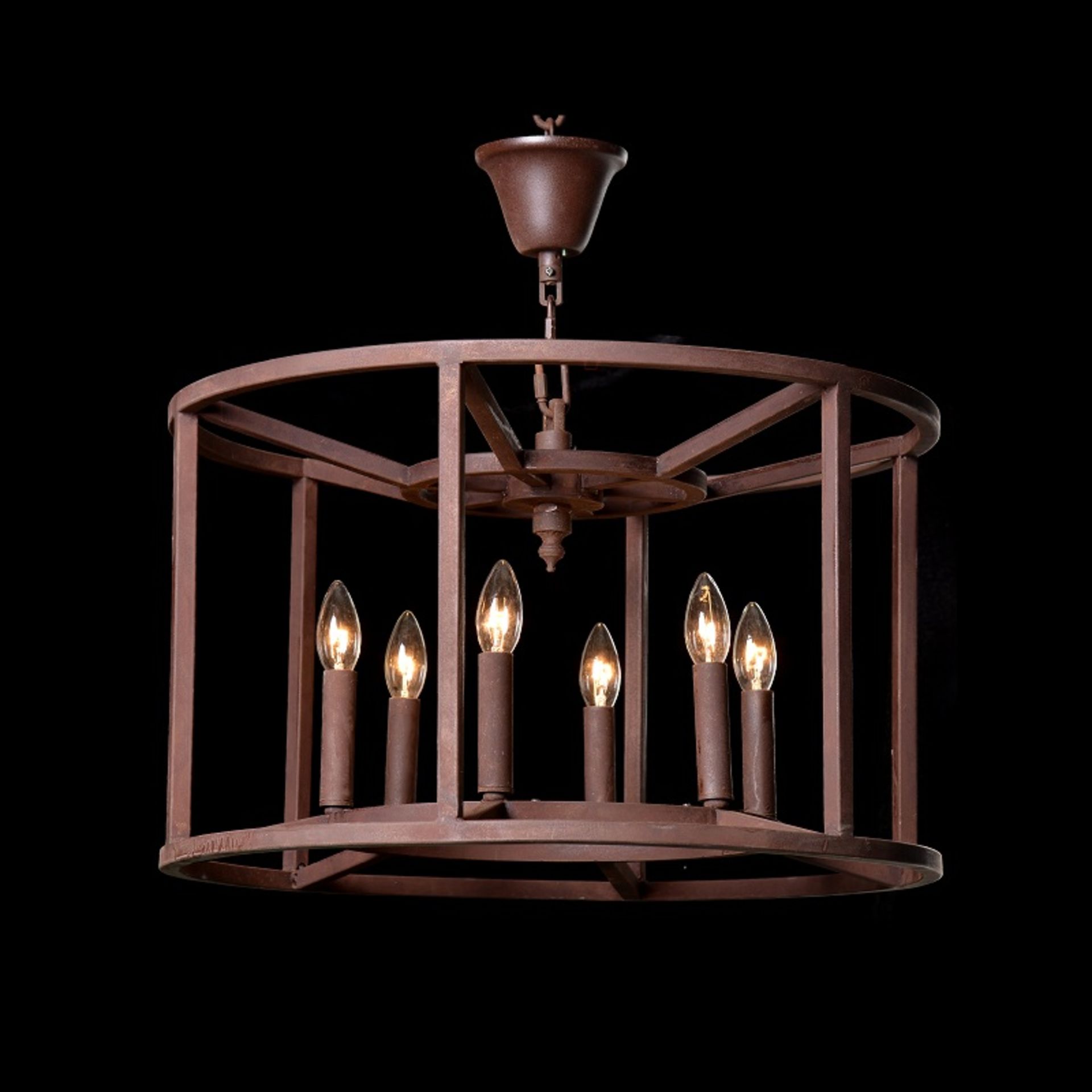 Crown Pendant Chandelier The Crown Collection Is An Interpretation Of Industrial Design, Emphasizing