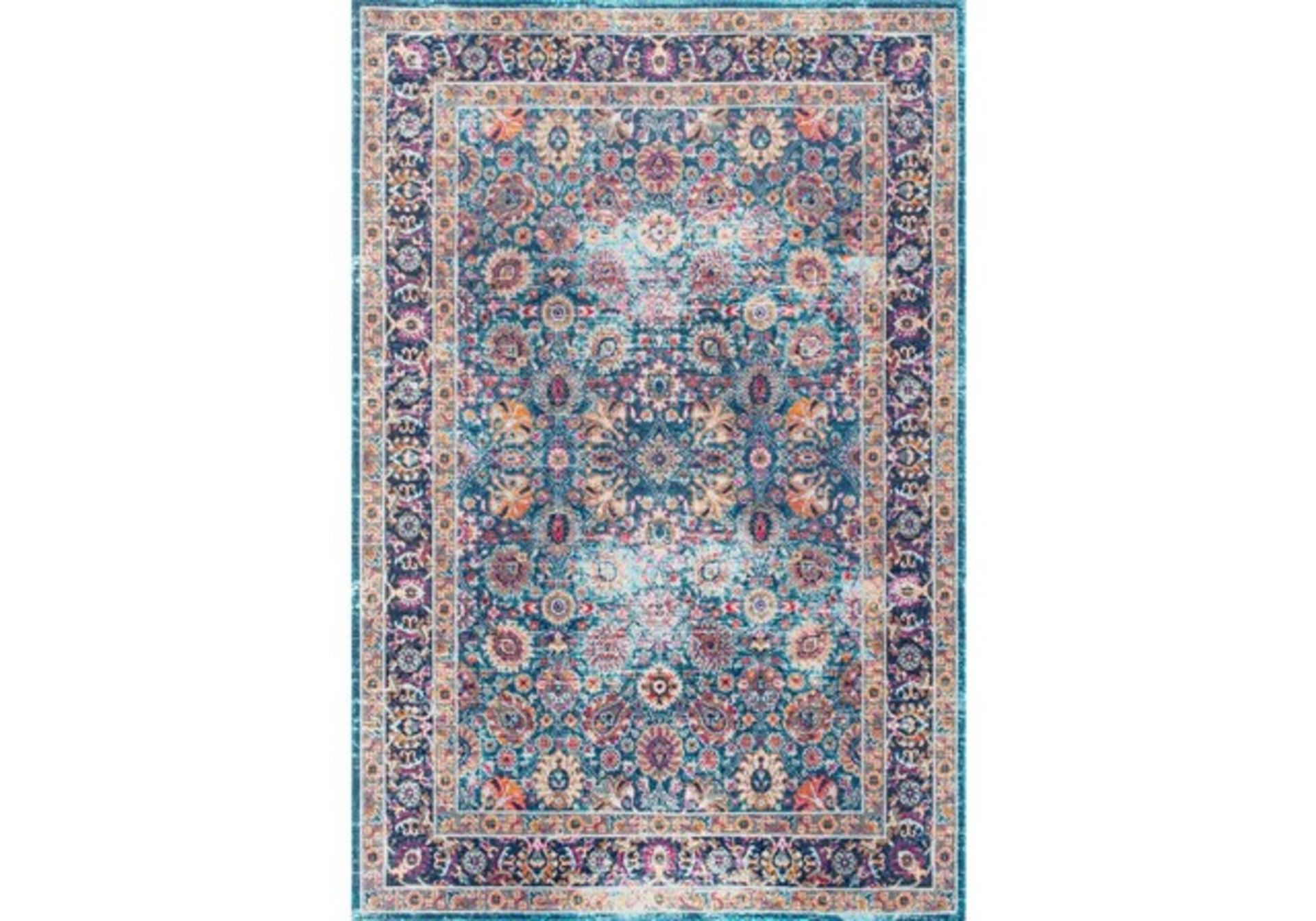 Vintage Floral Rug