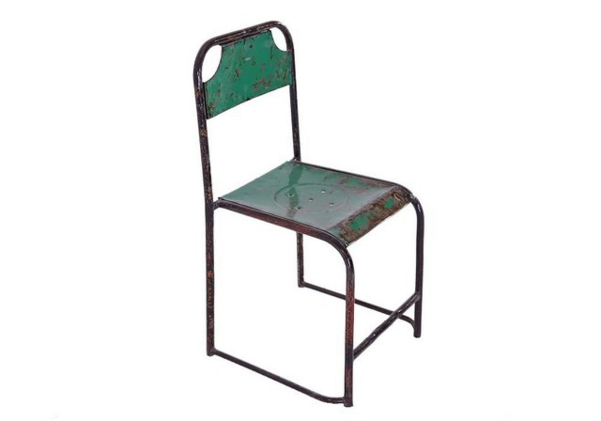 Downtown Metal Slide Chair - Image 2 of 2