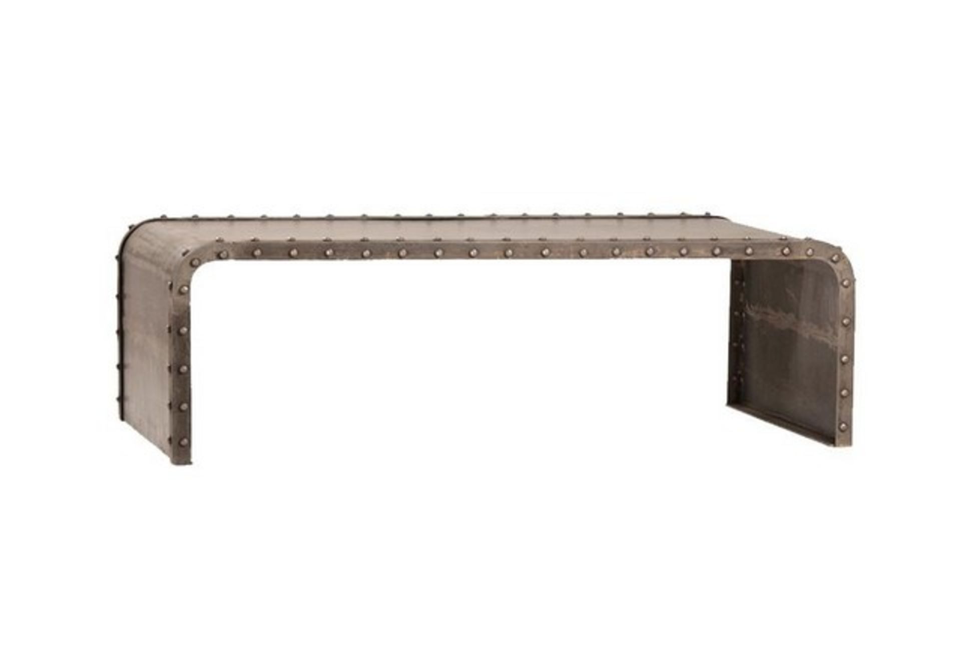 Downtown Metal Rivet Coffee Table