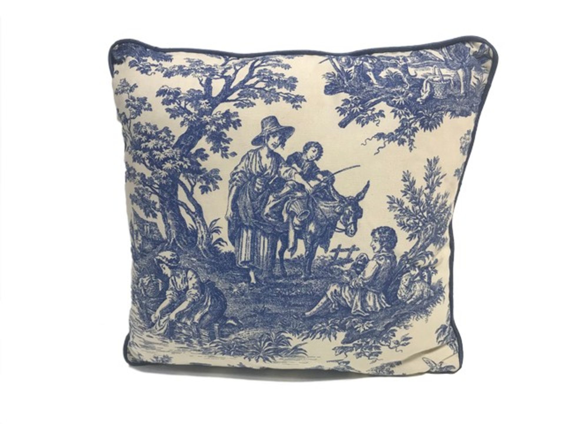 Vintage Print Pillow Case