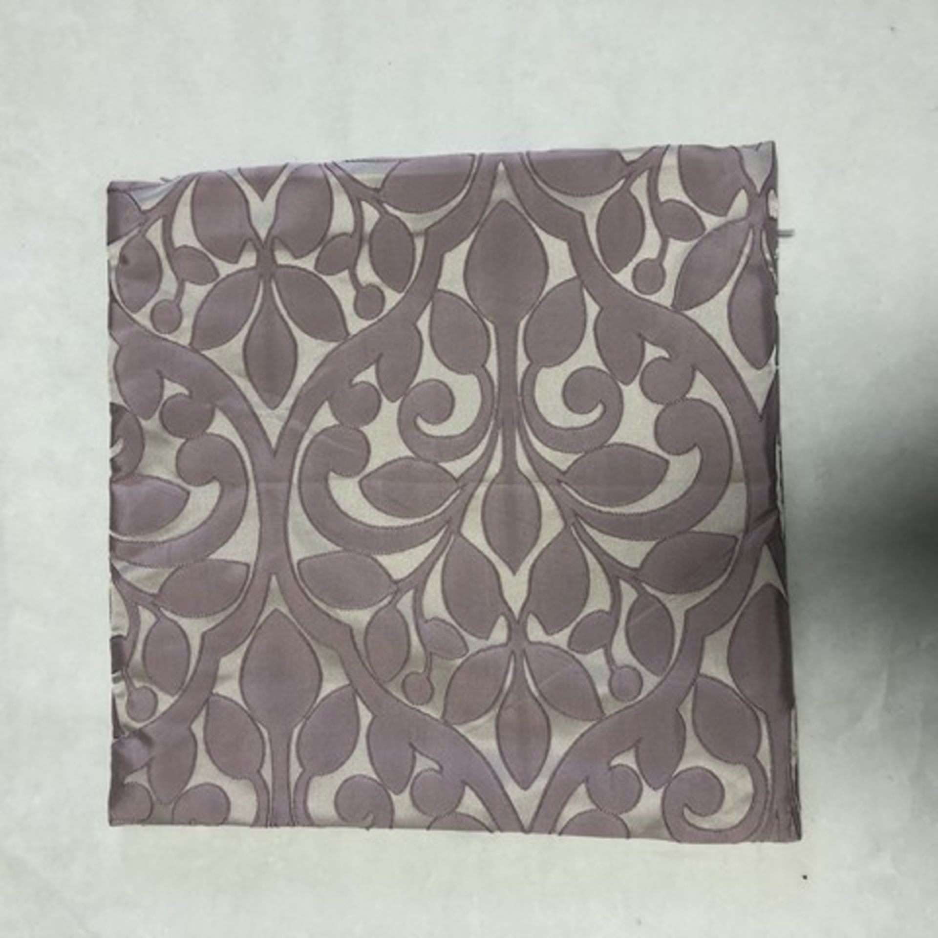 Lavender Floral Stitch Pillow Case
