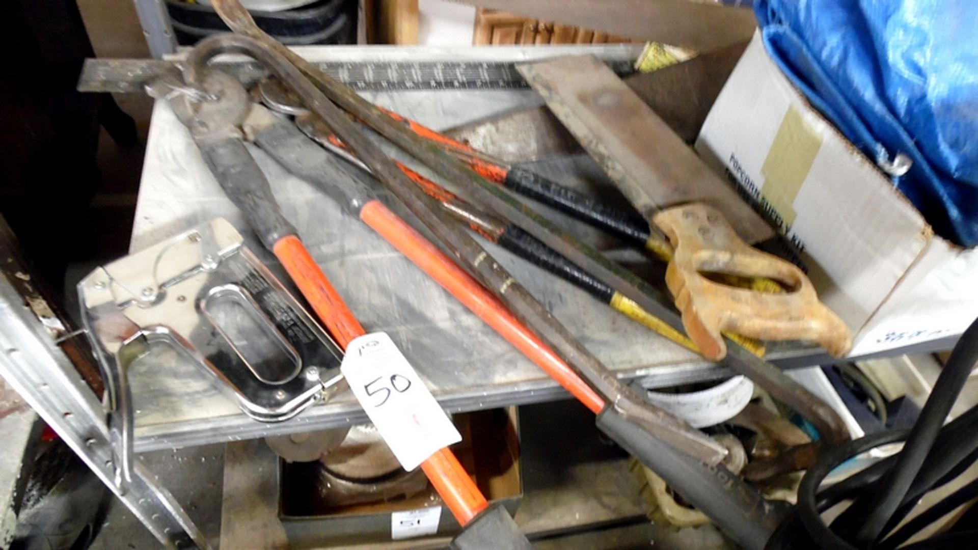 ASSORTED HAND TOOLS