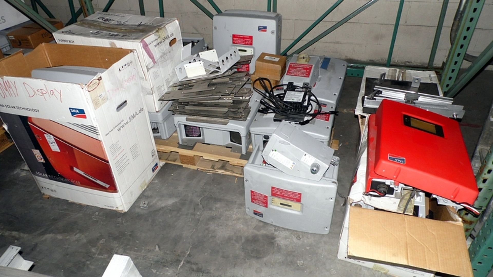 ASSORTED SOLAR EQUIPMENT